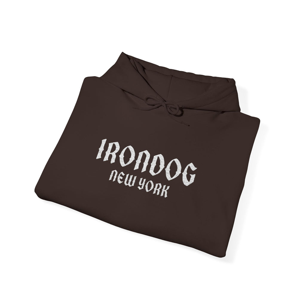 Irondog Classic Embroidered Logo Hoodie