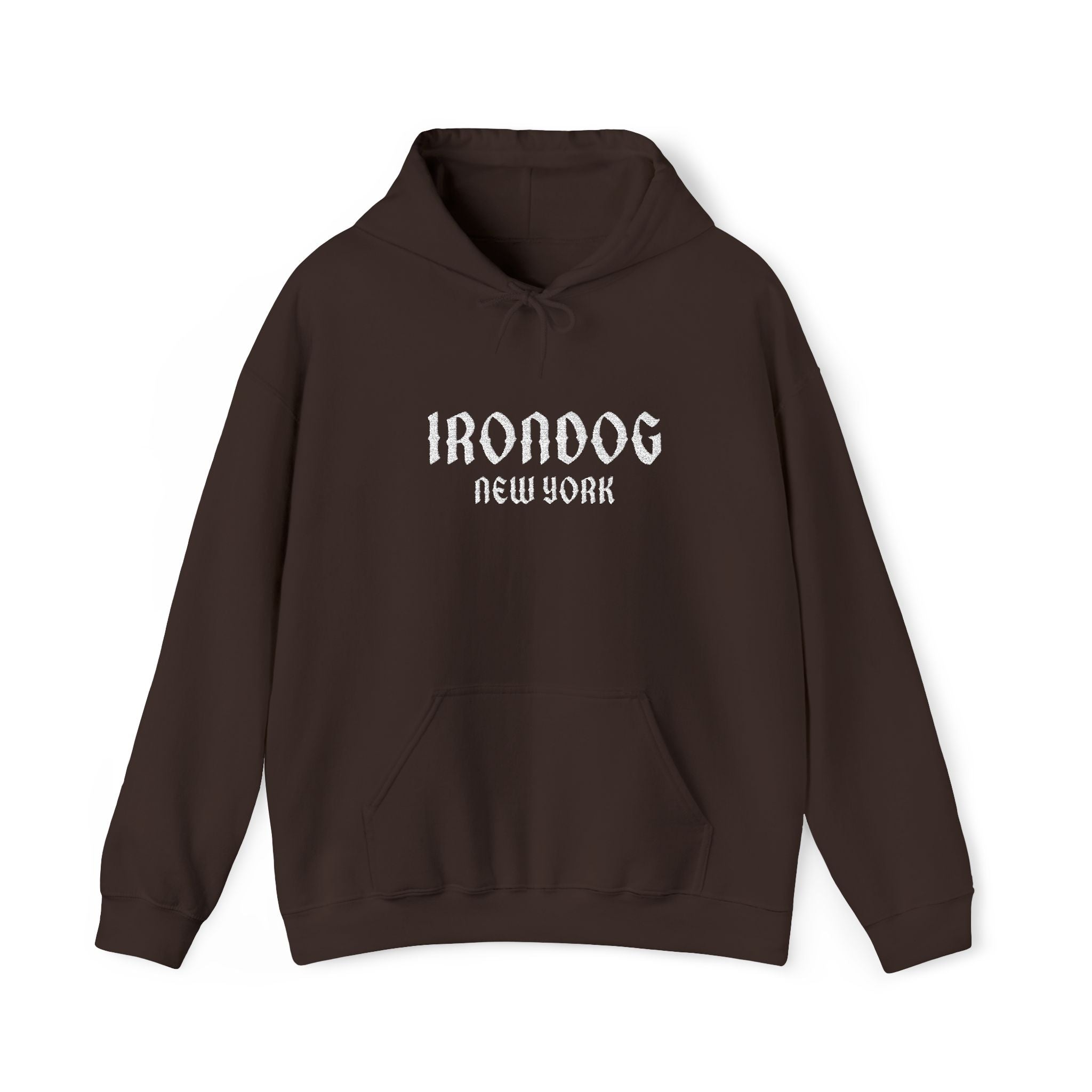 Irondog Classic Embroidered Logo Hoodie