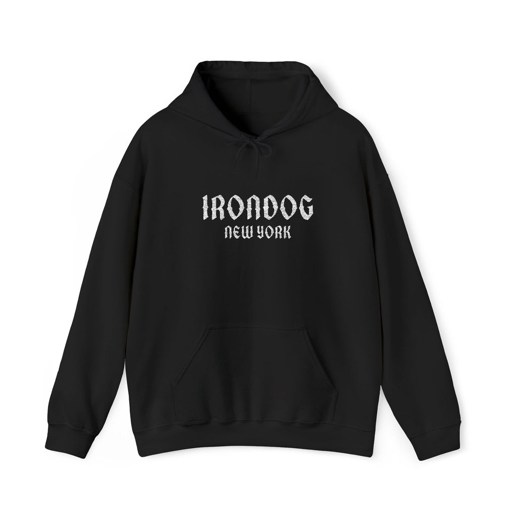 Irondog Classic Embroidered Logo Hoodie
